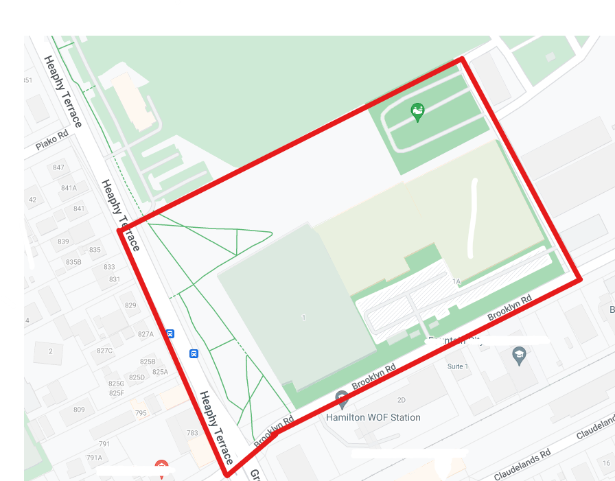 Map F: Hamilton FIFA Fan Festival Clean Zone