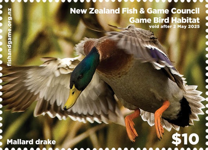 Game Bird Stamp